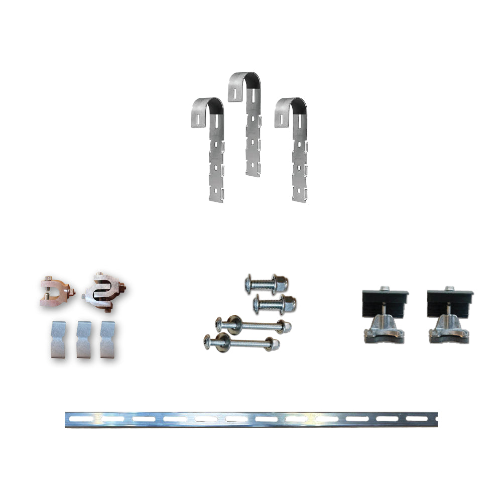 BKW07-Balcony bracket (round) for 4 modules