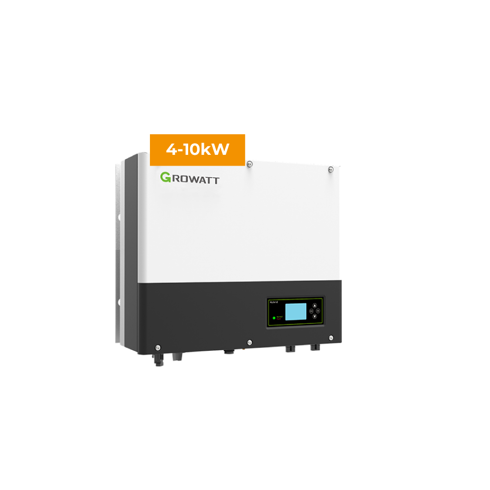 Growatt three-phase AC inverter with HV battery