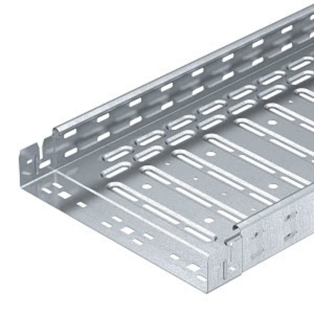 OBO BETTERMANN cable tray RKSM Magic, with quick connection 60x100x3050 steel strip galvanized