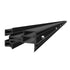 SL Rack Fassadensystem Oben - 1790 mm, schwarz eloxiert