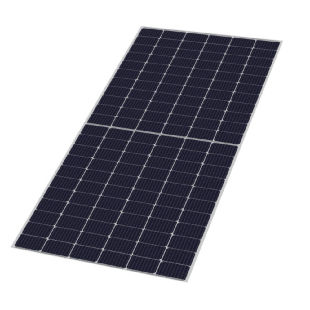 Sonnenkraft double glass module without frame, bifacial 390 Wp HC (2 x 4 mm) with 132 half cells