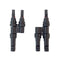 Y-connector pair MC4 for solar cable