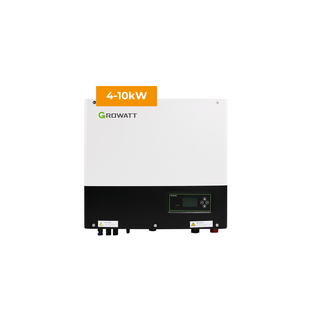 Growatt three-phase hybrid inverter compatible with HV battery